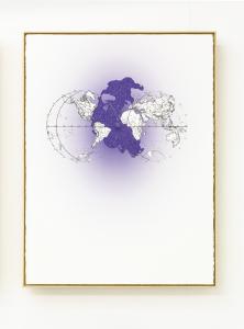 Mauro Ghilgione, Ero uno, 2020, stampa UV su carta Arches 300 g pressata a freddo, 176x56 cm